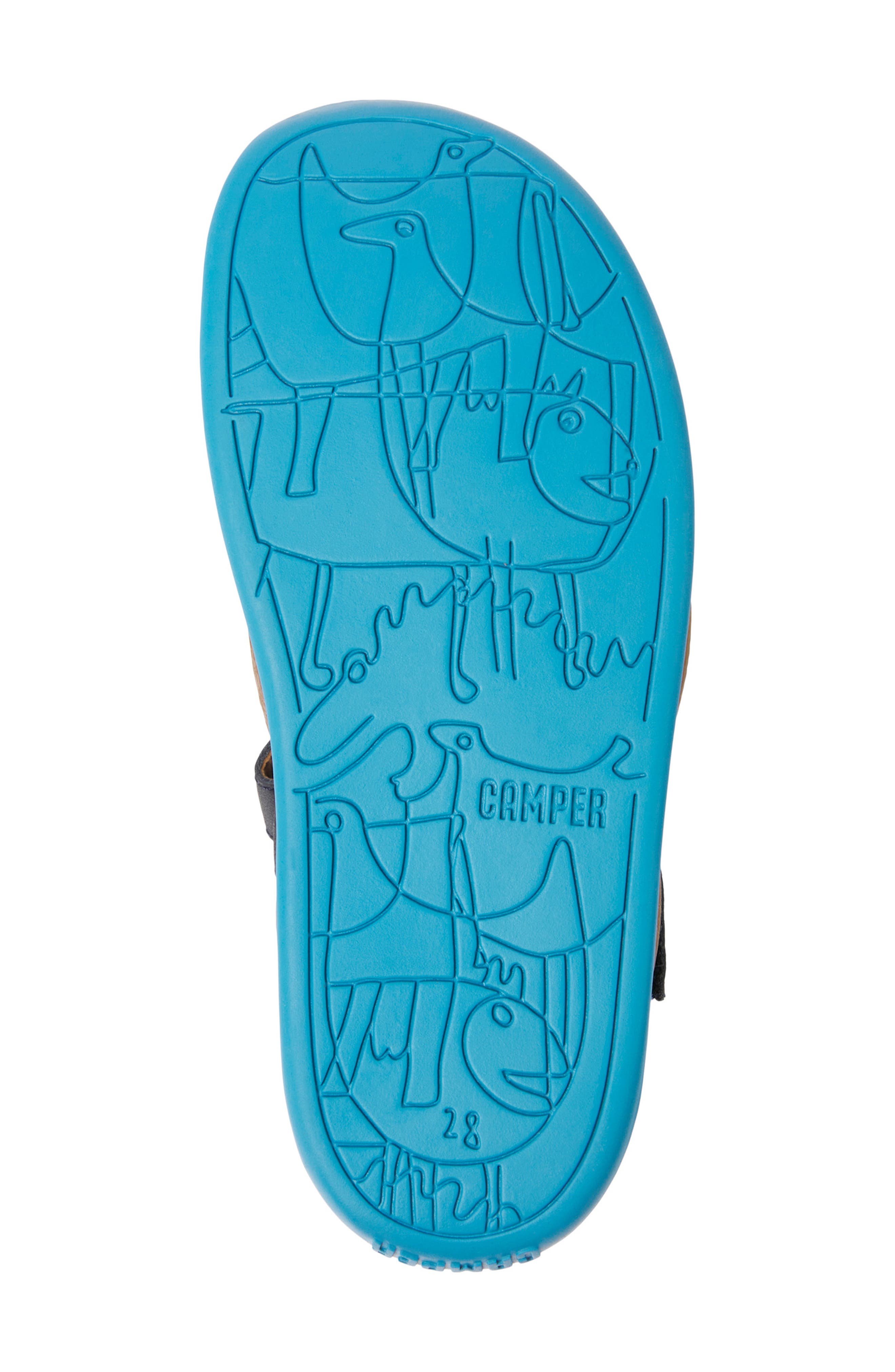 Kids' Bicho Fisherman Sandal, Alternate, color, NAVY
