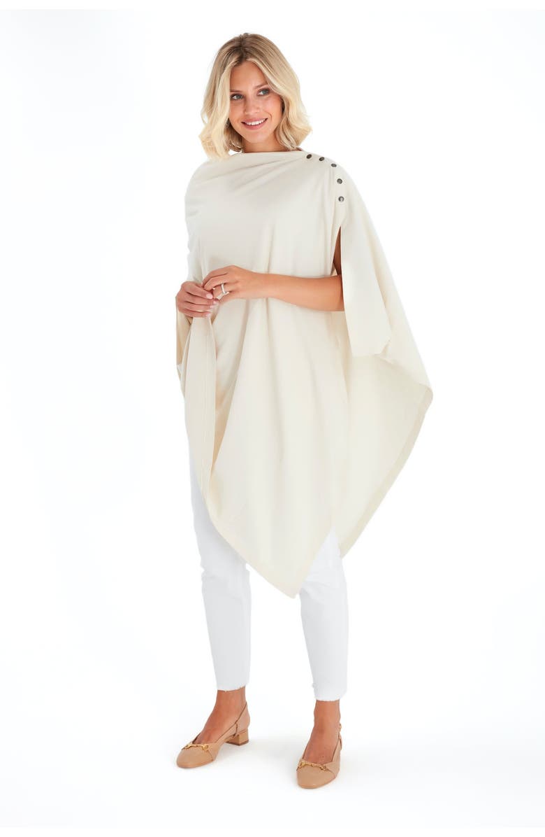 Accouchée Four in One Multipurpose Supreme Cotton Cape, Main, color, Beige