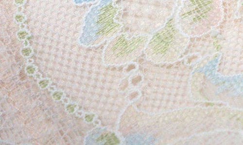 In Bloom By Jonquil Lacey Stretch Satin Short Pajamas In Cream