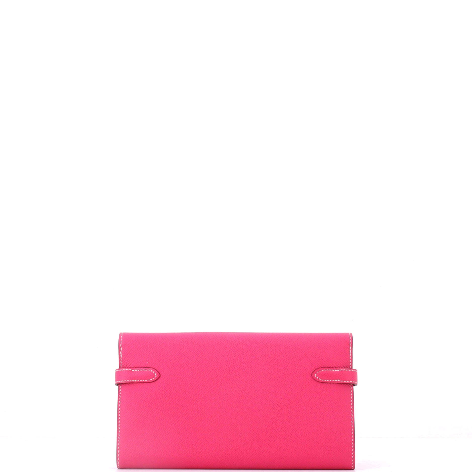 Kelly Wallet Epsom Long, Alternate, color, Rose Tyrien