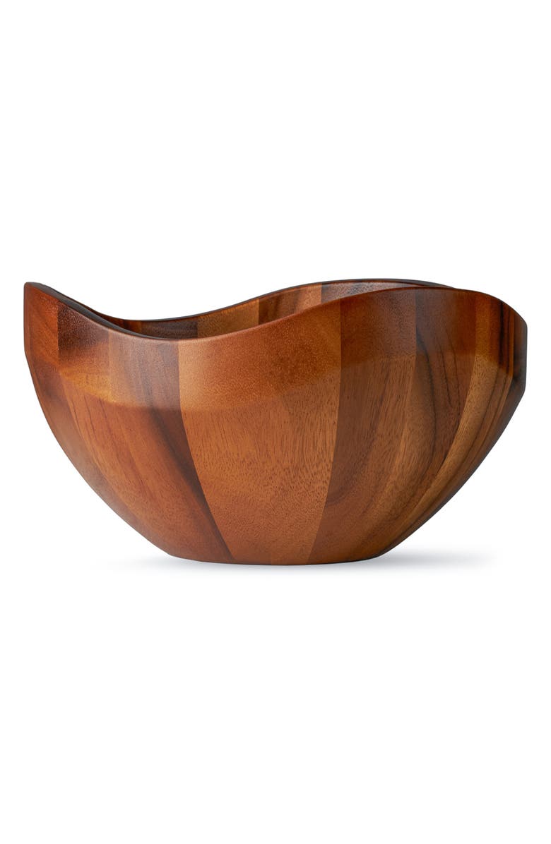 Nambé Billow Salad Bowl & Servers Set, Alternate, color, 