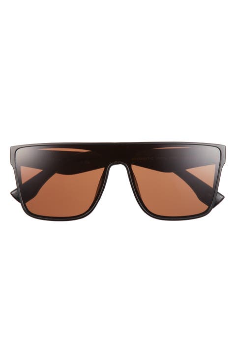 Flat Top Shield Sunglasses