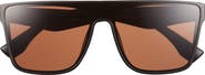 Vince Camuto Flat Top Shield Sunglasses