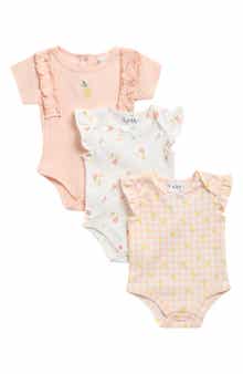 Nicole Miller Assorted 3-Pack Bodysuits