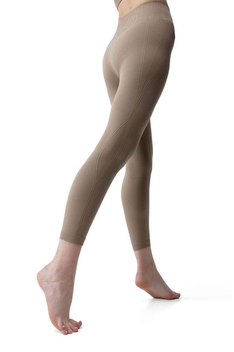 Annapurna Seamless 7/8 Sports Legging, Alternate, color, Taupe