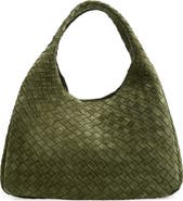 Bottega Veneta Large Campana Suede Shoulder Bag