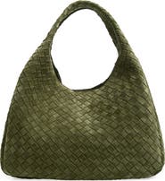 Bottega Veneta Large Campana Suede Shoulder Bag
