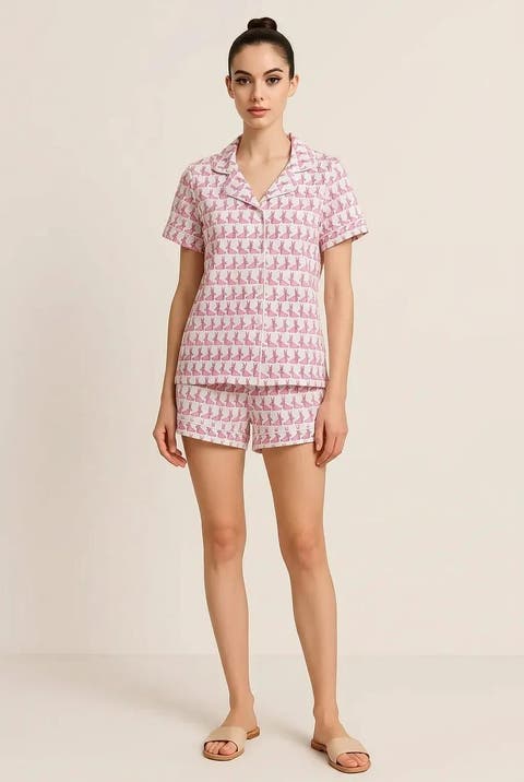 Cora Women's Short Pajama Set