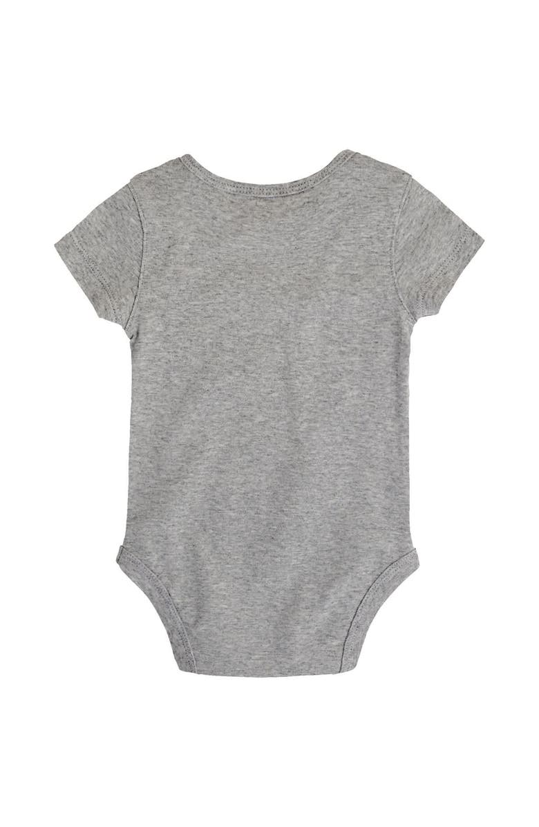 Outerstuff Infant Heather Gray Toronto Tempo Icon Bodysuit, Alternate, color, Heather Gray