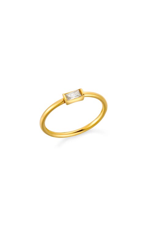 Dainty Crystal Ring