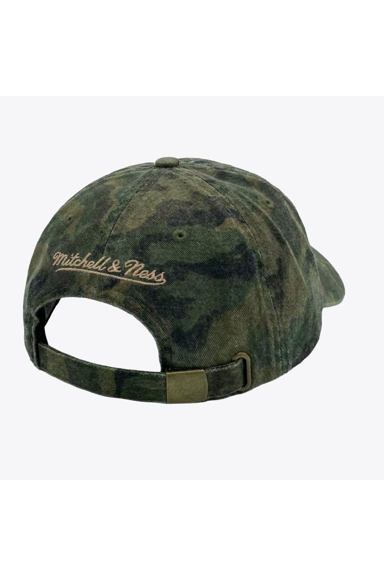 Men's Mitchell & Ness  Camo New York Knicks Basic Dad Adjustable Hat, Alternate, color, Camo