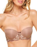 Adore Me Lyza Push Up Balconette Bra