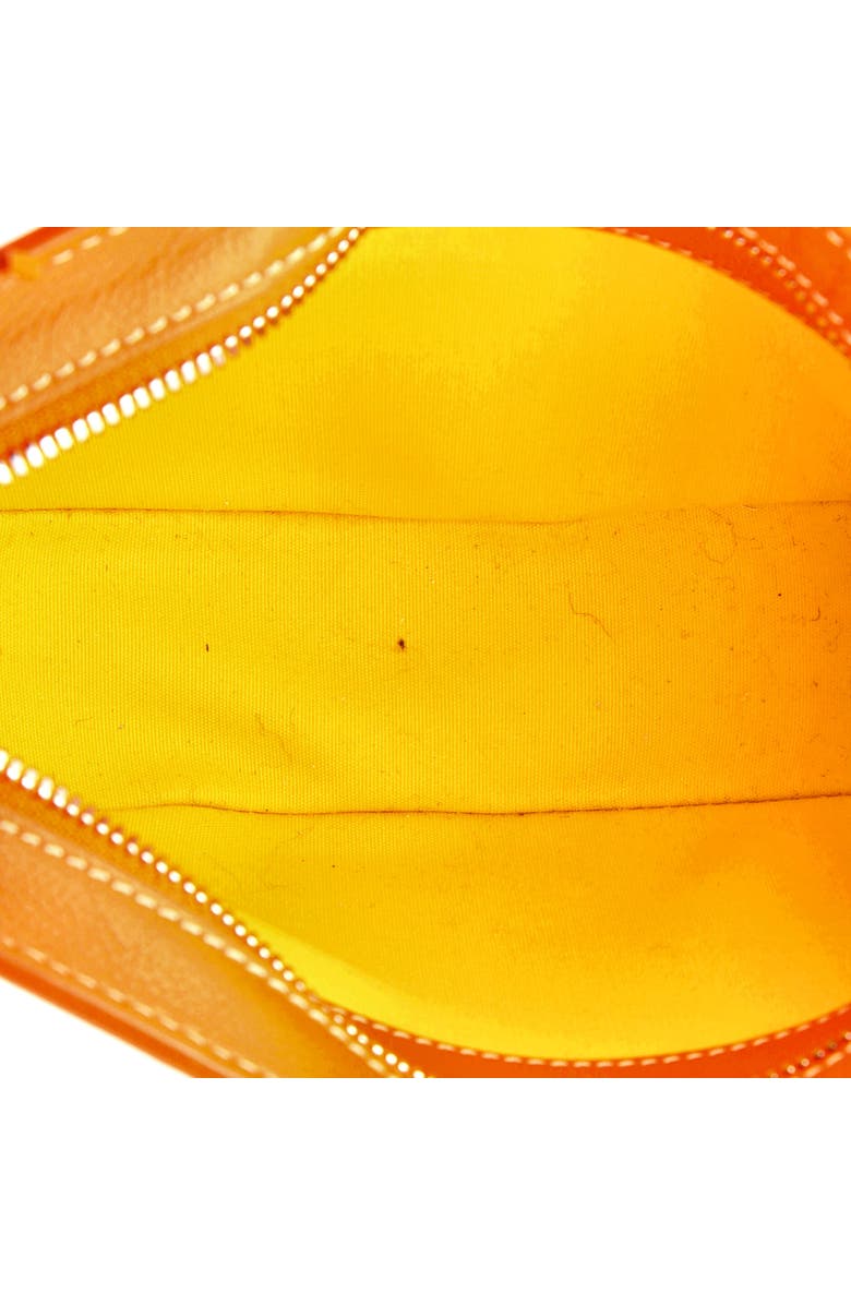 Pre-Owned Goyard Hirondelle Shoulder Bag Coated Canvas and Leather, Alternate, color, Orange