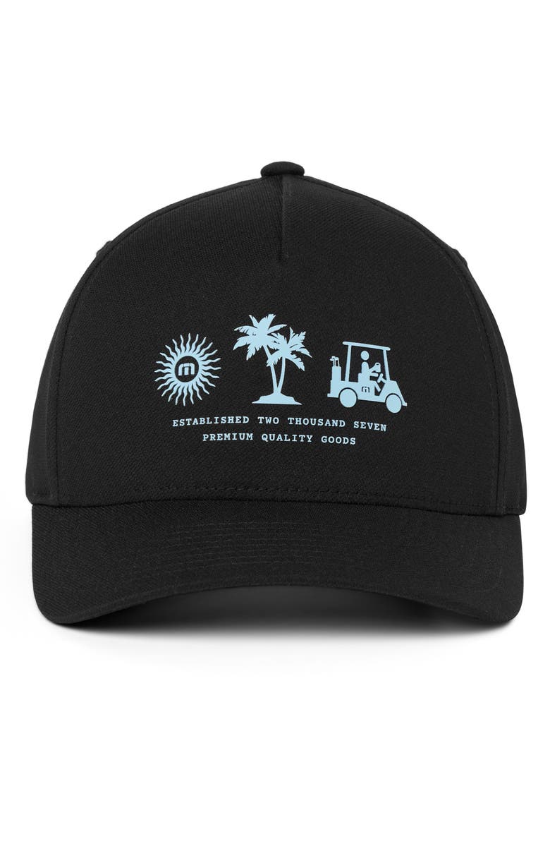 TravisMathew Cart Hat, Alternate, color, Black