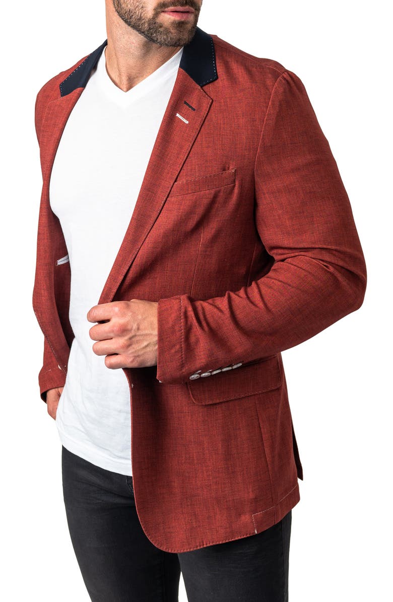 Maceoo Unconstructed Shadow Blazer, Alternate, color,