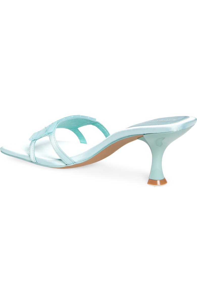 Jeffrey Campbell Abalone Slide Sandal, Alternate, color, Mint Satin Combo