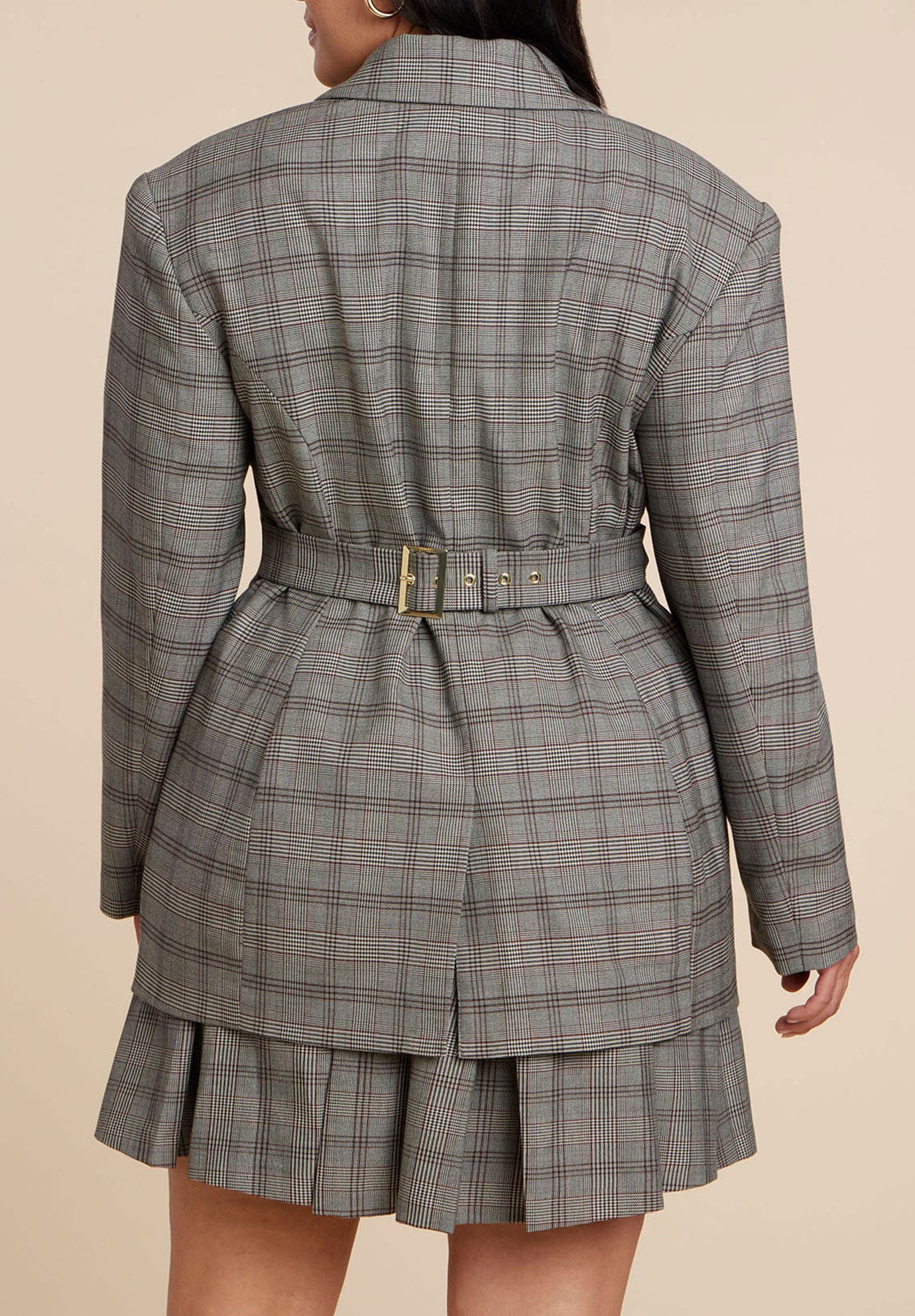 Nipped Waist Blazer With Back Adjuster - image 2