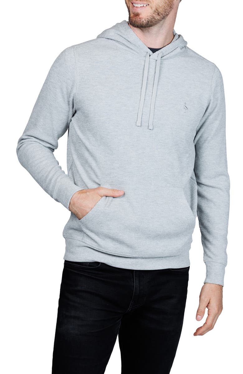 TailorByrd Cozy Knit Hoodie, Alternate, color, Grey Heather