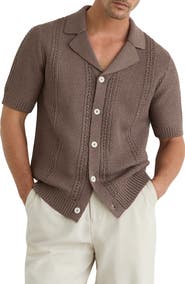 Reiss Rafael Short Sleeve Sweater