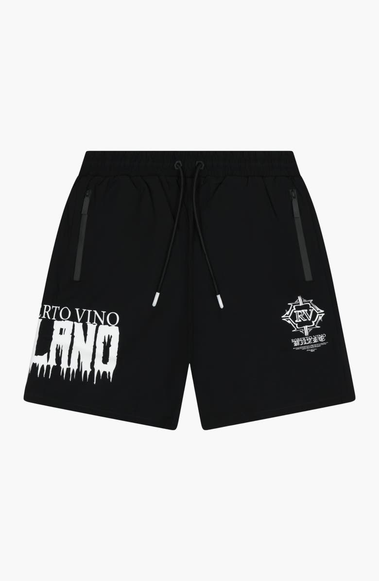 Roberto Vino Milano Swim Trunks, Alternate, color, Black