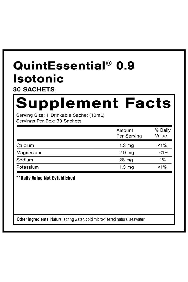 Quintessential Isotonic Sea Water Liquid Supplement, Alternate, color, None