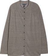 Eileen Fisher Organic Linen & Organic Cotton Cardigan