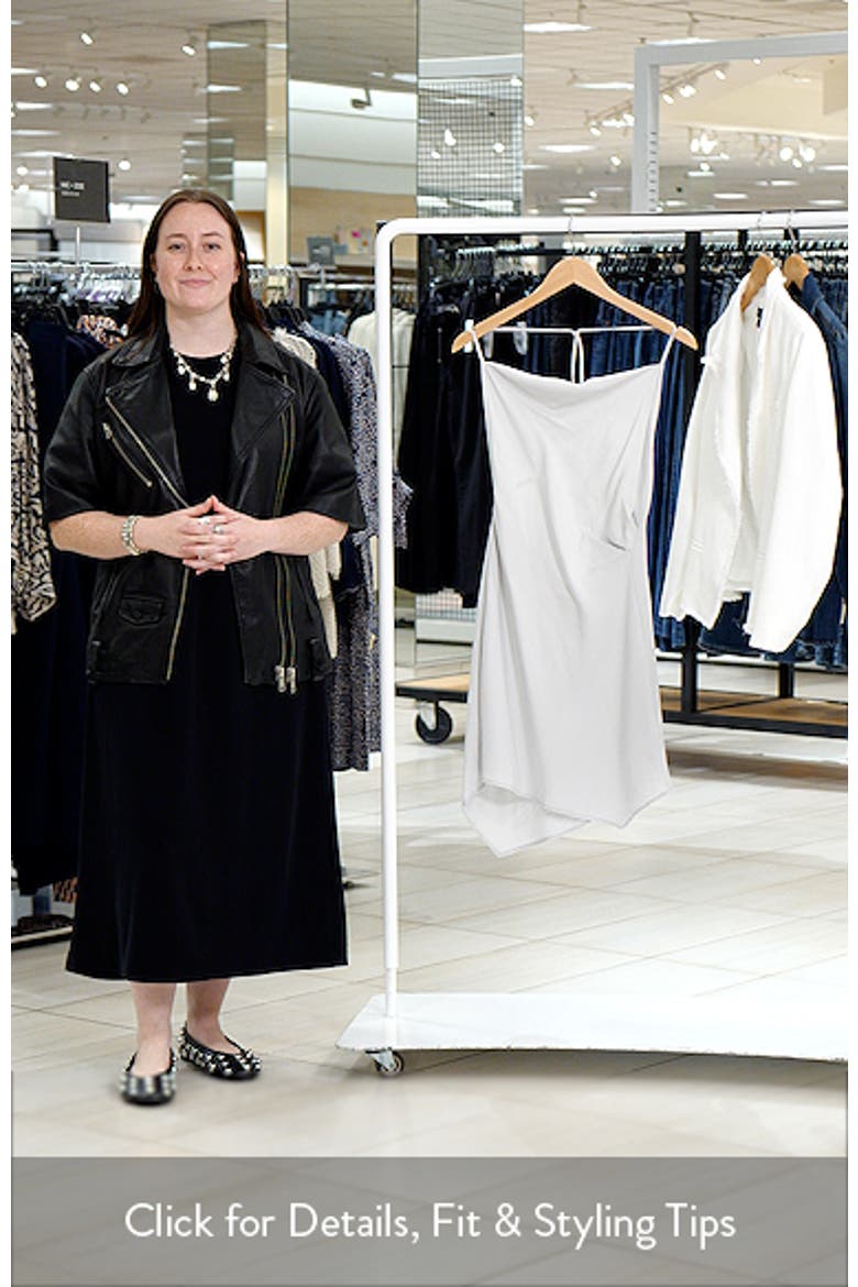 Scarf Hem Knot Slipdress video