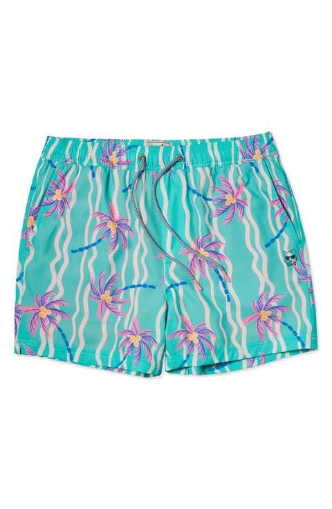 Heat Wave Happy Hour 5-Inch Swim Trunks