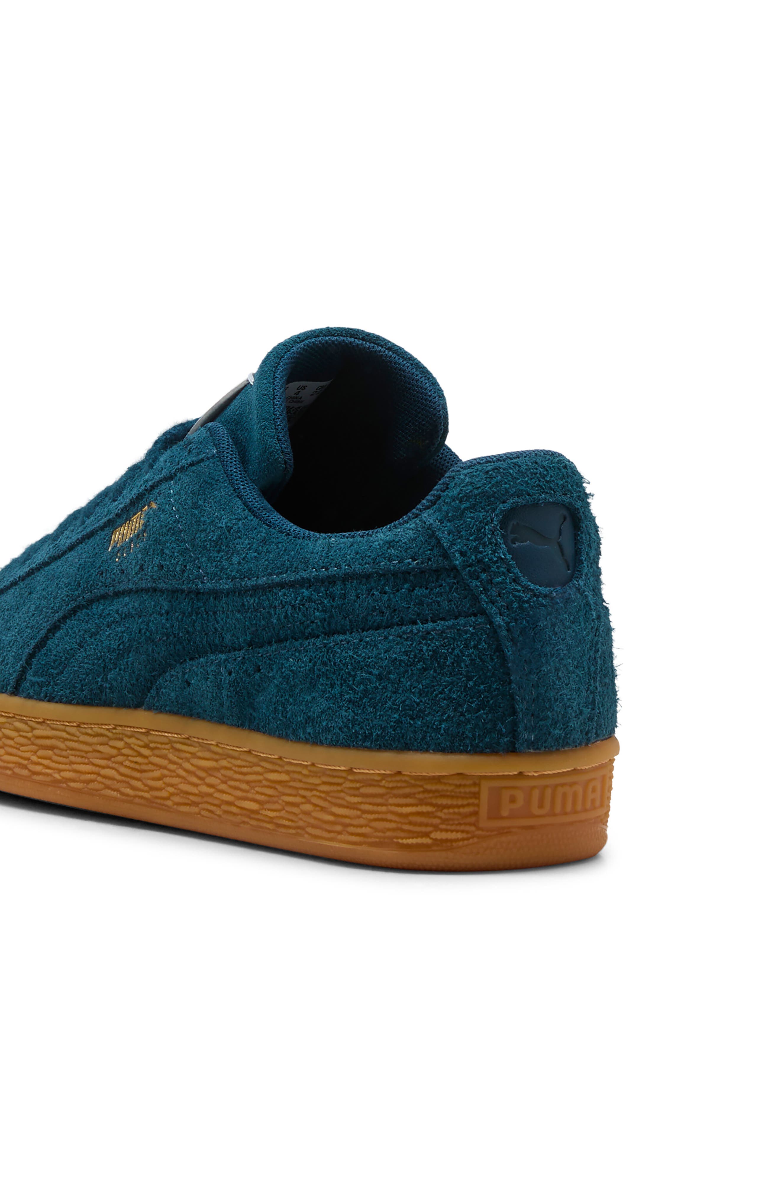 Kids' Suede Forever Sneaker, Alternate, color, MIDNIGHT PETROL/ GUM