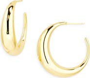 ARGENTO VIVO Graduated Round Hoop Earrings