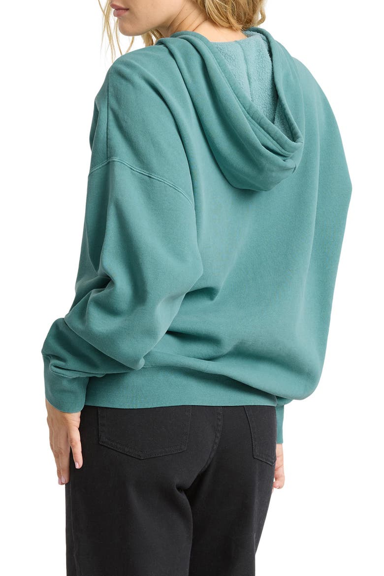 Always Lucky Graphic Pullover Hoodie, Alternate, color, BLUE GRASS