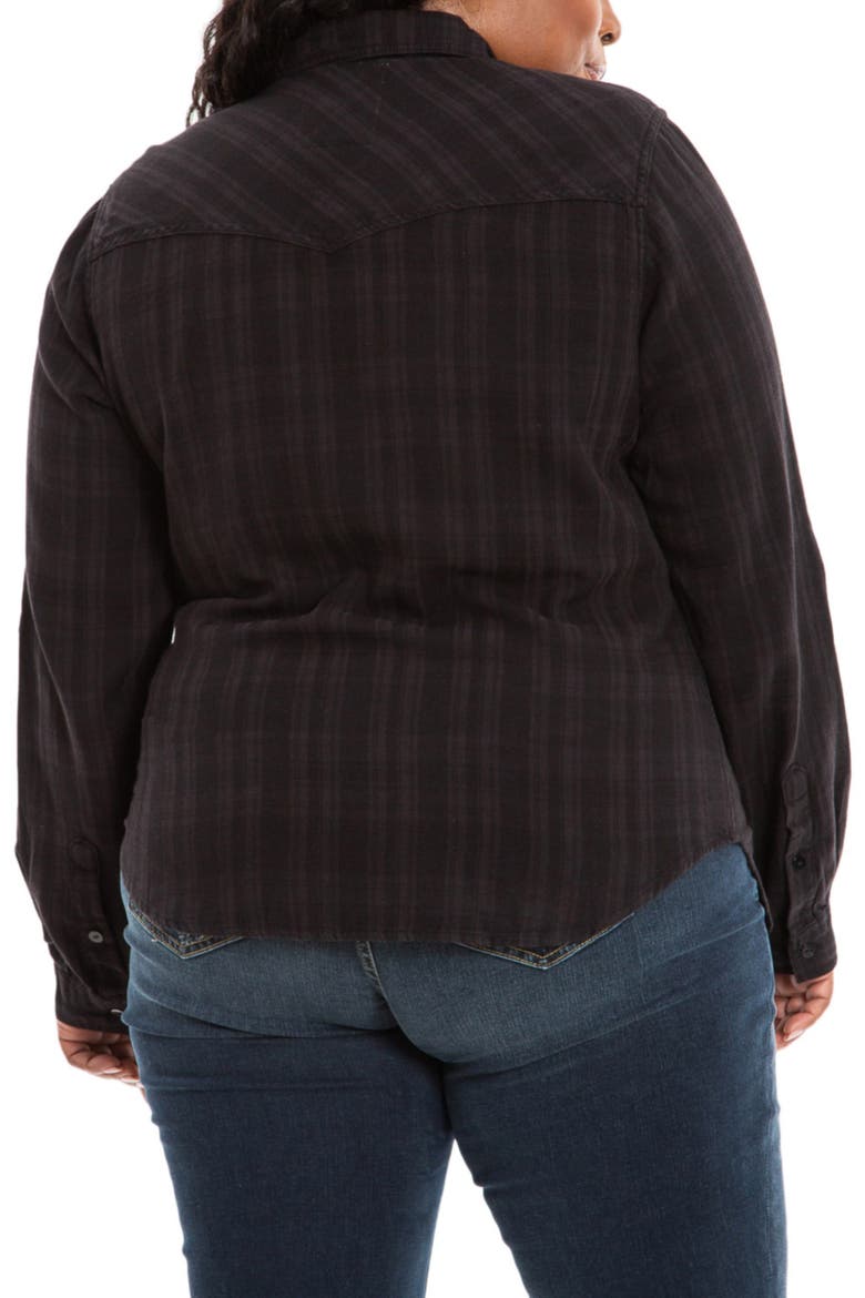 Western Shirt, Alternate, color, BLACK