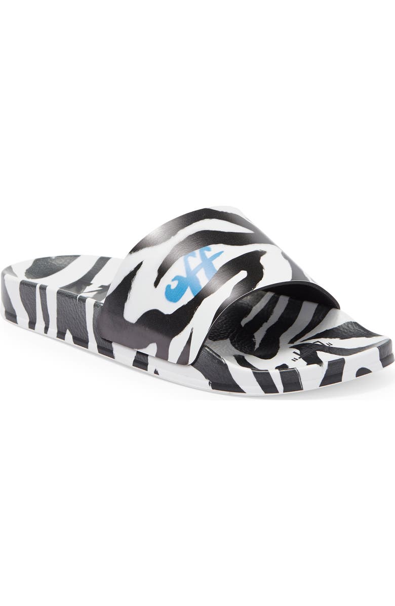 Off-White Pool Slide Sandal, Main, color,
