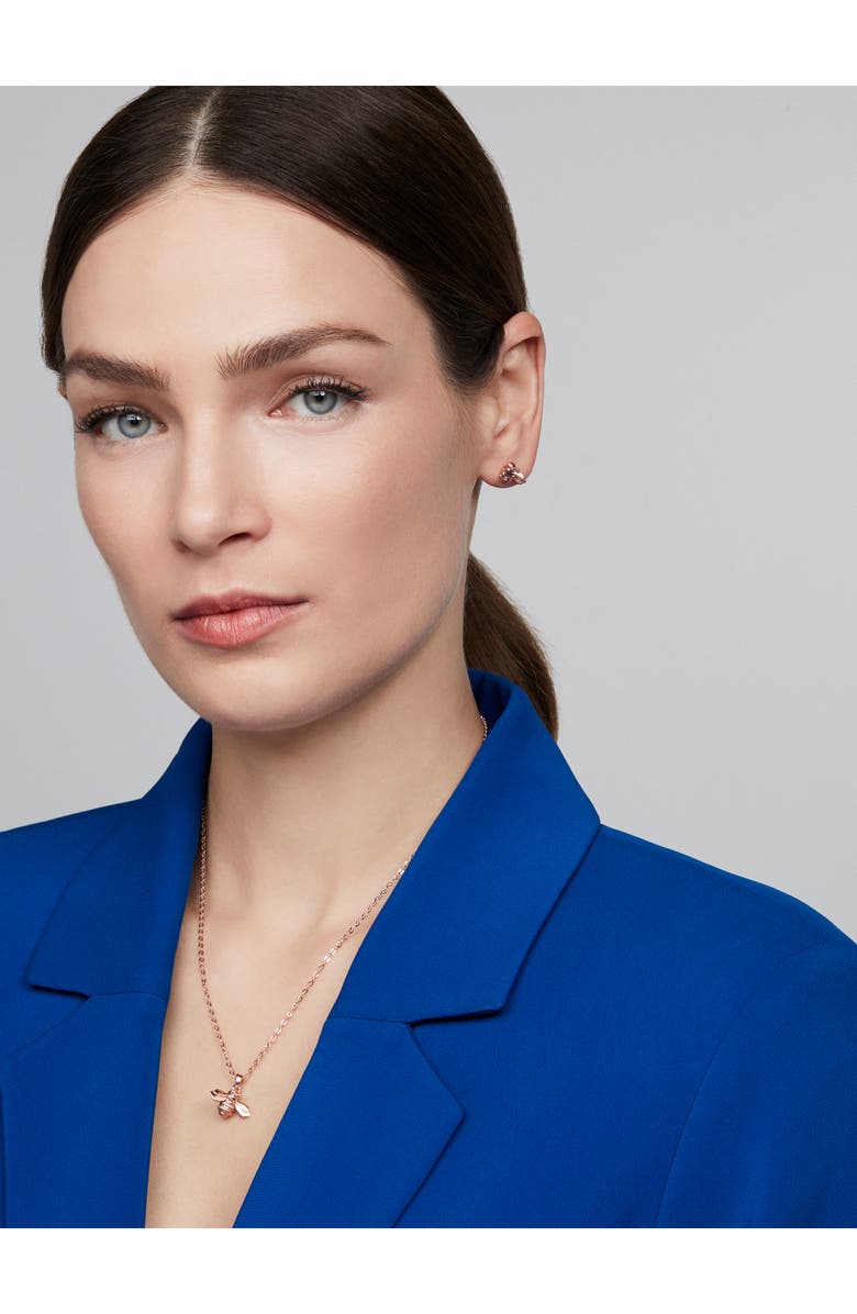 Ted Baker London Bellema Bumblebee Pendant Necklace, Alternate, color, 