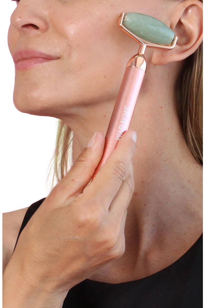 Jade Vibrating Lift & Contour Beauty Roller, Alternate, color, NO COLOR