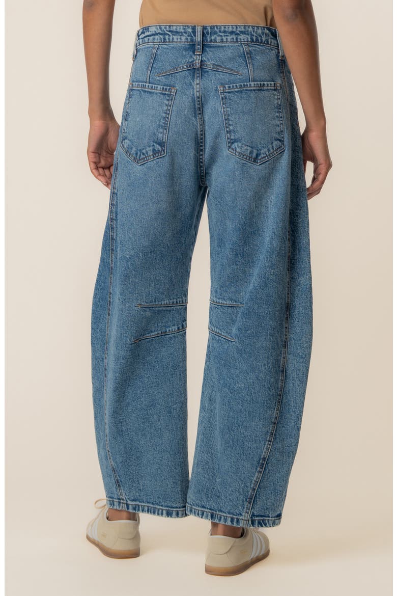 Ashlyn Horseshoe Barrel Leg Jeans, Alternate, color, ADMIRER
