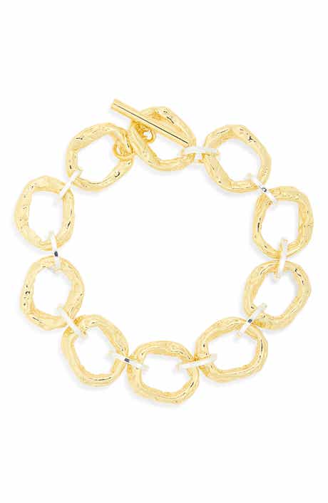 Two-Tone Chain Bracelet
