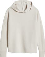 Zella Wool & Cashmere Rib Hoodie