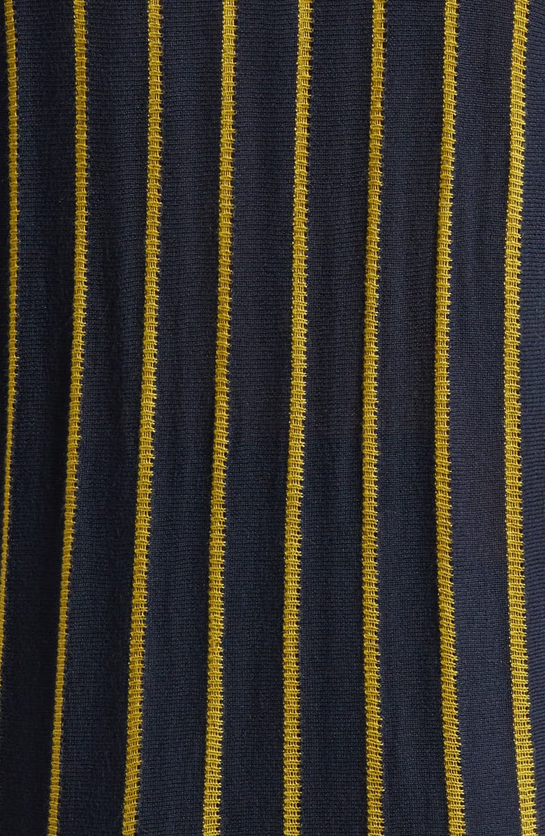 Siedrés Yuan Lace Trim Embroidered Logo Polo, Alternate, color, Navy/ Green