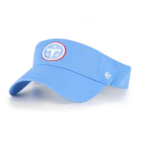 Men's '47 Light Blue Tennessee Titans Clean Up Adjustable Visor