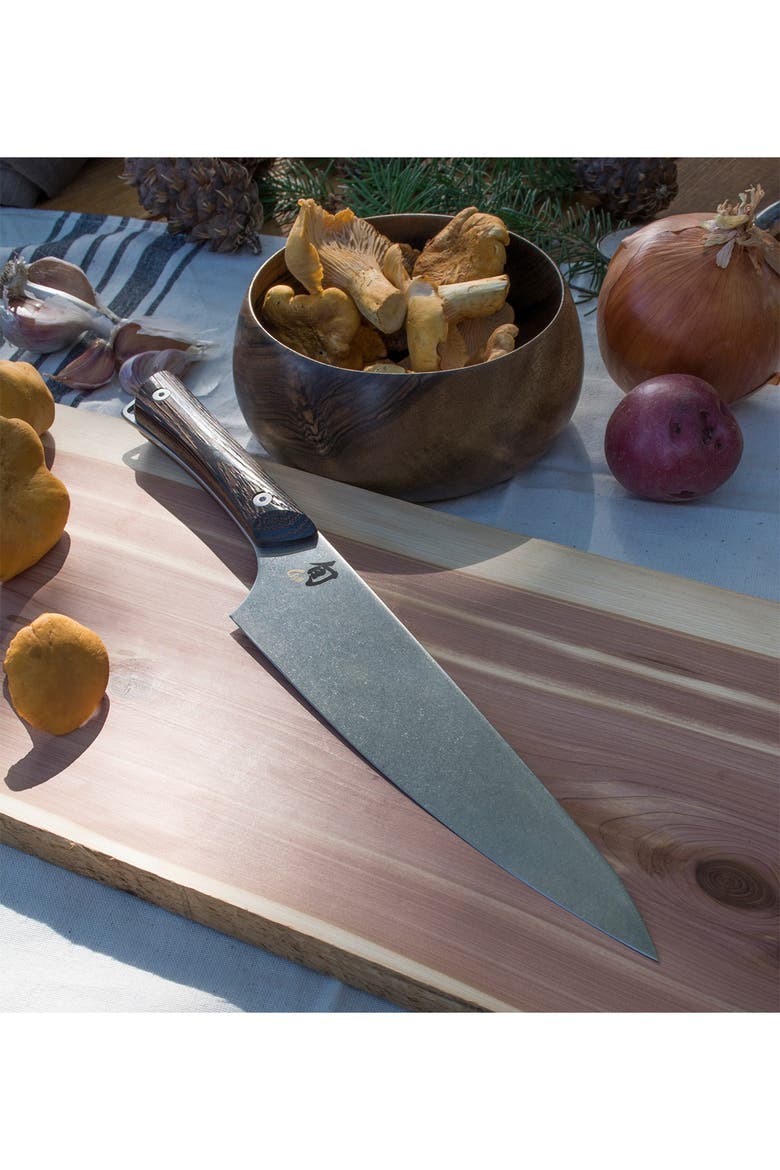 Kanso 8" Chef's Knife, Alternate, color, METALLIC
