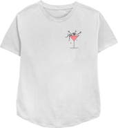 Lost Gods Women's Lost Gods Resting Skeleton Graphic T-Shirt