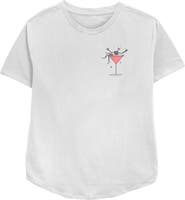 Lost Gods Women's Lost Gods Resting Skeleton Graphic T-Shirt