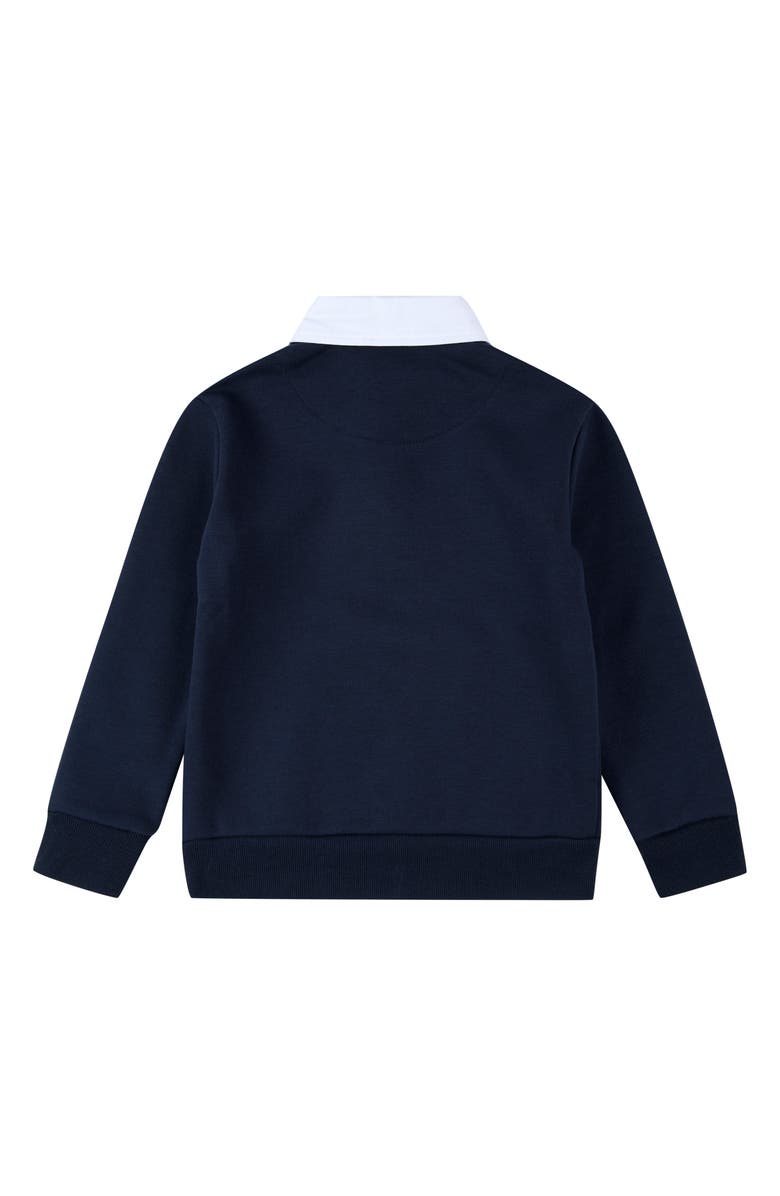 Kids' Cotton Blend Polo Sweatshirt