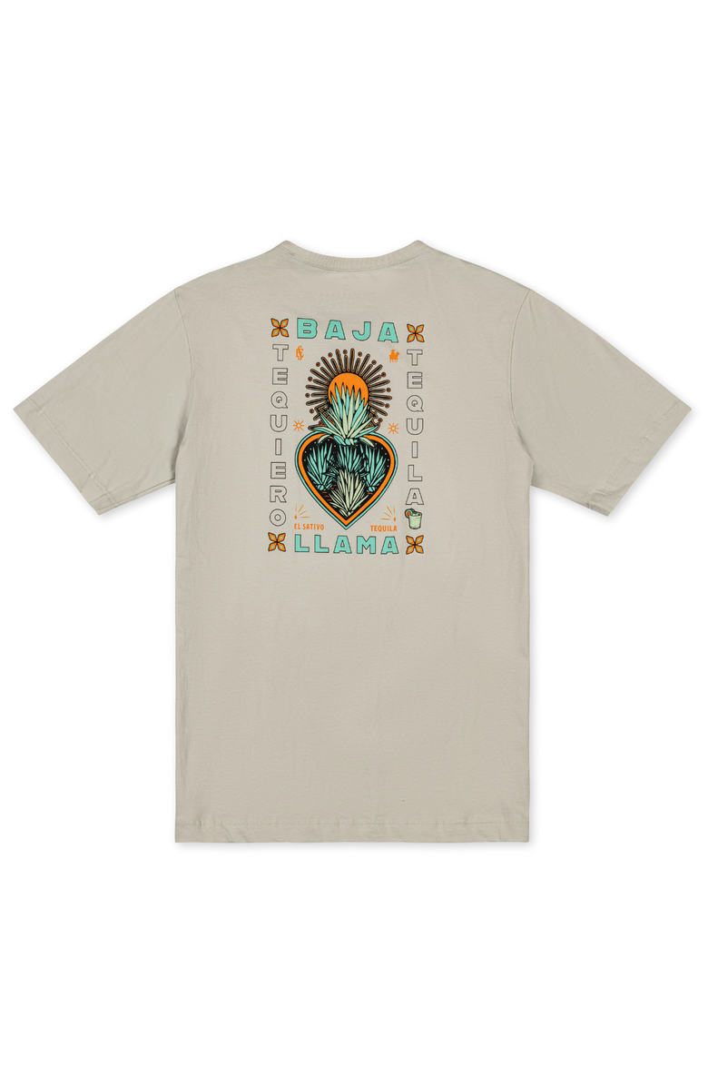 Baja Llama Agave El Sativo - Cream Primo Graphic Tee, Main, color, Cream