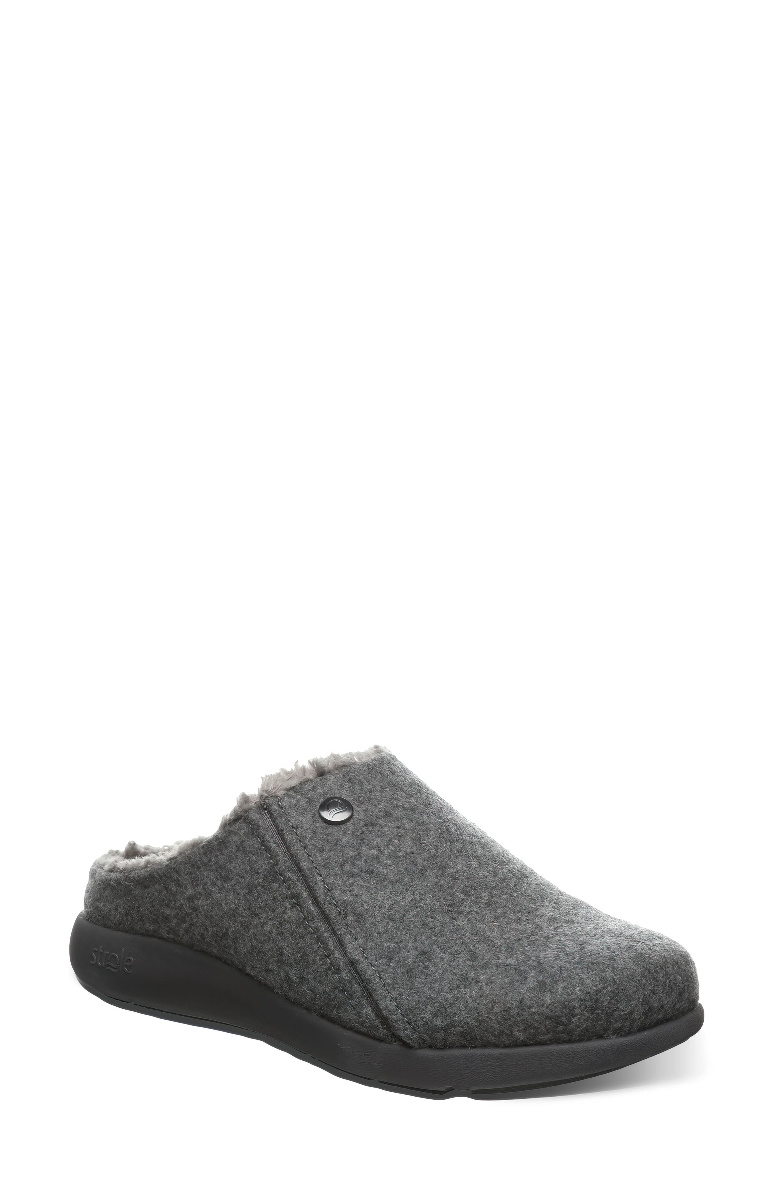 STROLE Snug Wool Slipper, Main, color, 