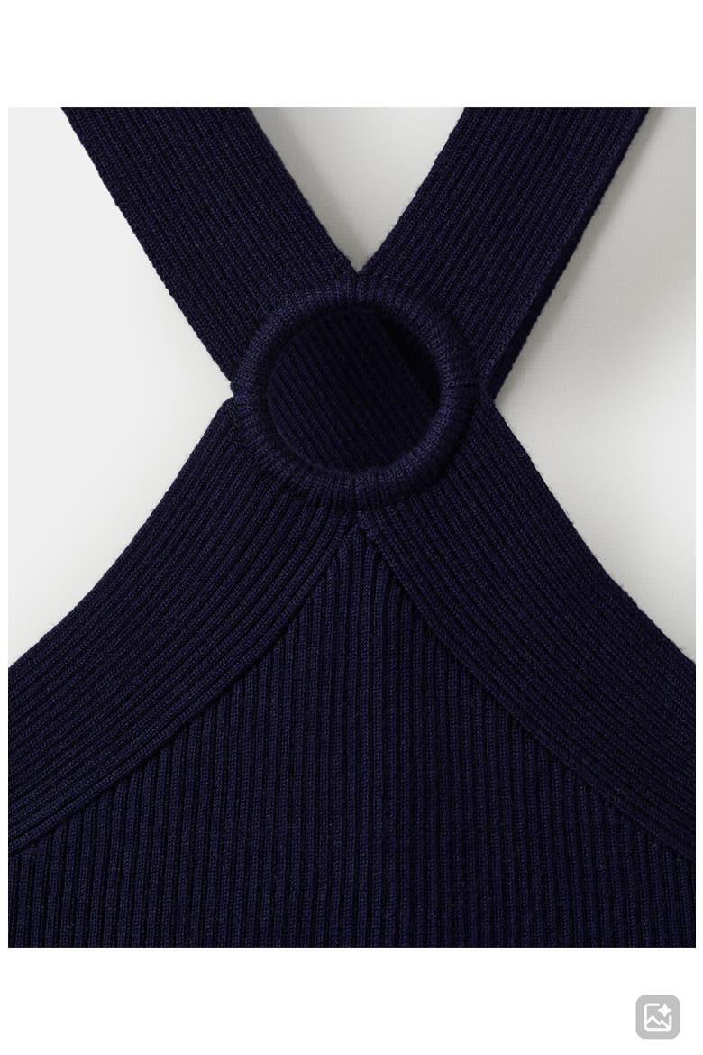 O-Ring Body-Con Dress, Alternate, color, NAVY