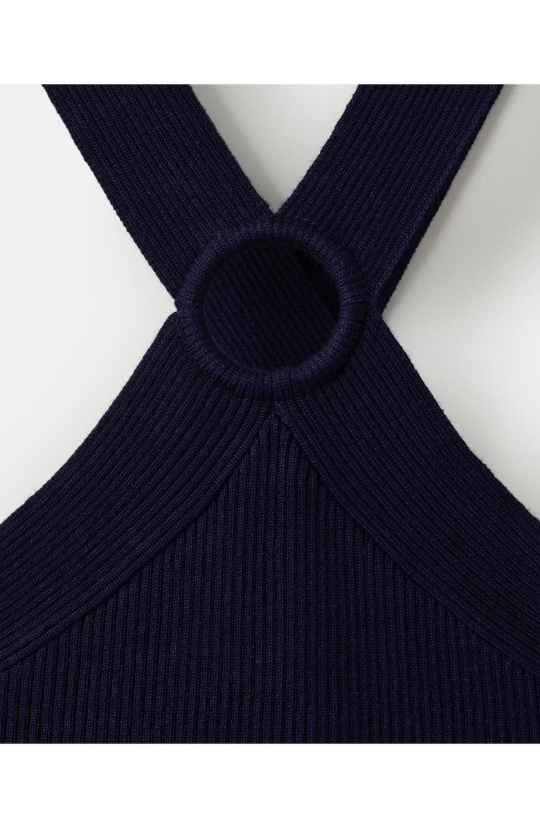 MANGO TEEN O-Ring Body-Con Dress, Alternate, color, Navy