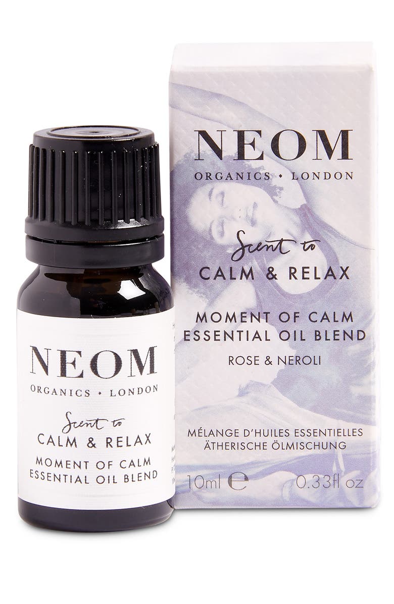 NEOM Wellbeing Moment of Calm Essential Oil Blend, Main, color,