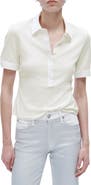 rag & bone Mixed Media Rib Polo